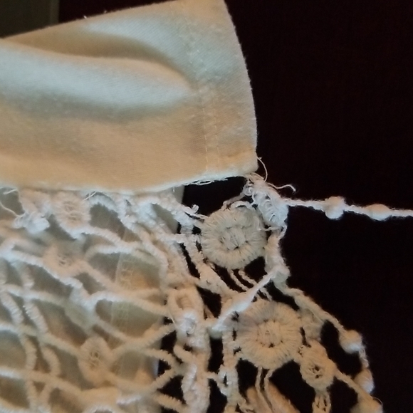 3 for 20.  Ladies  cover  top XL cream color - Picture 6 of 6